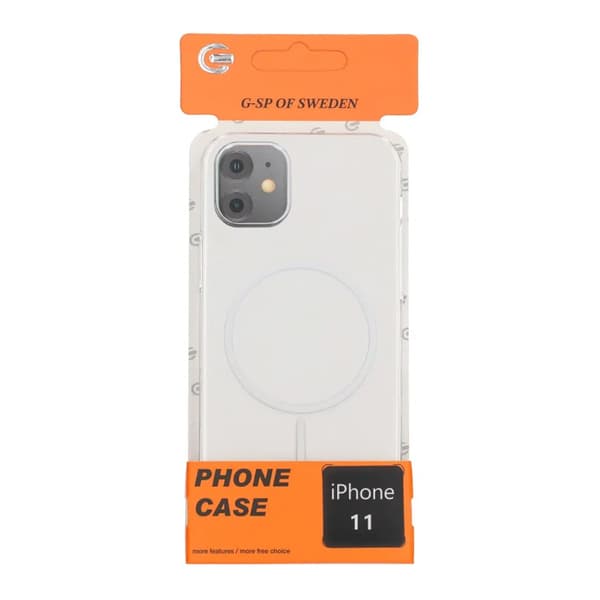 Full Coverage PC Thin Ring Magneticfor iPhone 11 Transparent