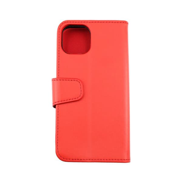 iPhone 13 Wallet Case Extra Card Slot Rvelon - Red Röd