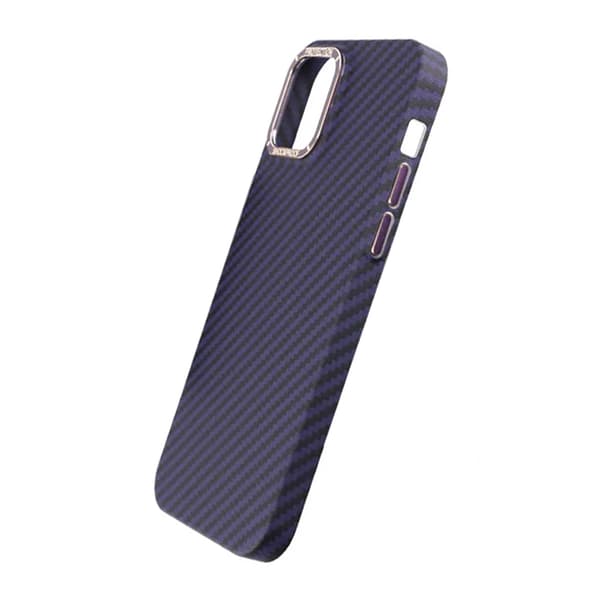 Carbon Fiber Case iPhone 13 Pro - Purple Lila