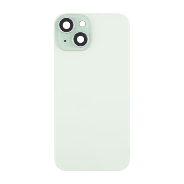 iPhone 15 Baksida Glas med Magnet och Kameralins - Grön Grön