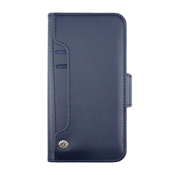 Rvelon Case Extra Card Slot for iPhone 12 and 12 Pro - Blue Blå