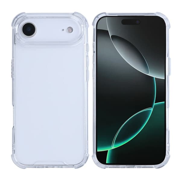 Mobilskal Stöttåligt till iPhone Air - Transparent Transparent