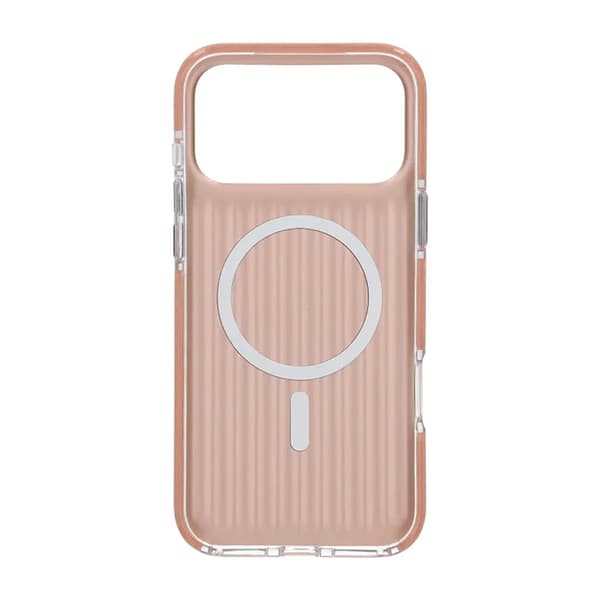 Corrugated Magsafe Mobile Case for iPhone 17 Pro Max - Gold Guld