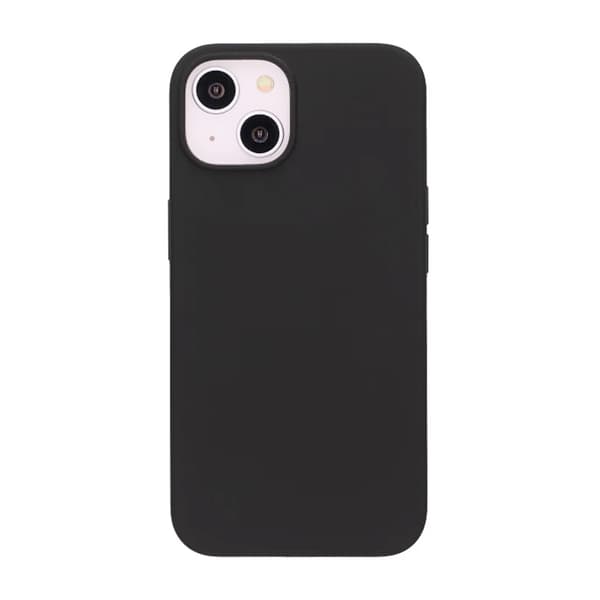 iPhone 13/14 Silicone Case MagSafe Rvelon - Black Svart