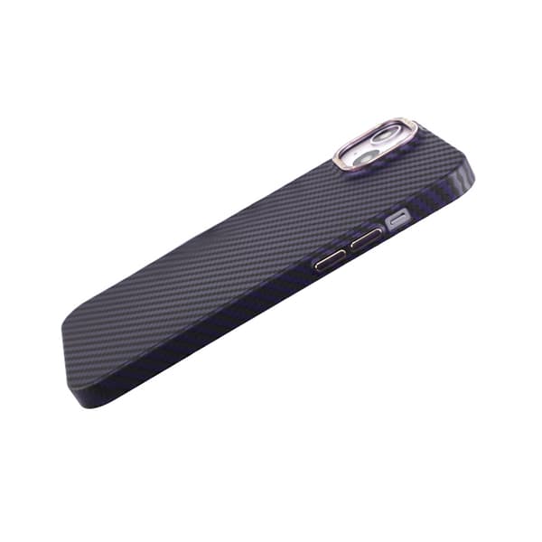 Carbon Fiber Case iPhone 14 Plus - Purple Lila