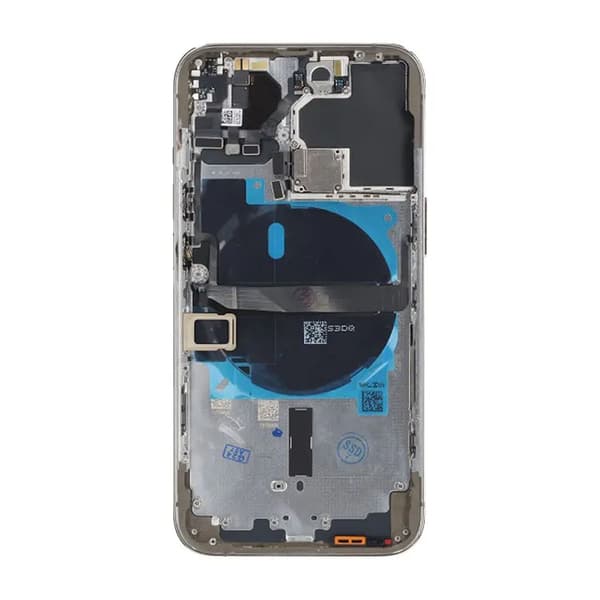 iPhone 13 Pro Baksida med Komplett Ram OEM - Guld Guld