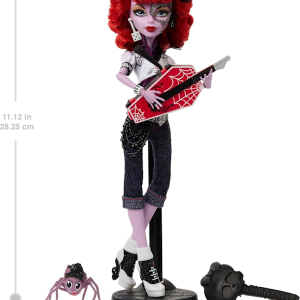 Monster Creeproduction High Meowlody Dukke High Leker Special Edition Dukke - Påske Halloween Bursdagsgaveidé for Fans Gutter Jenter Samler A