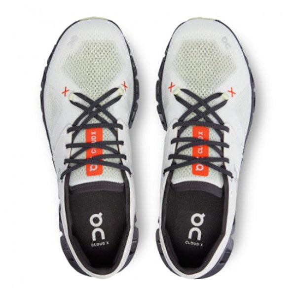 ON CLOUD 5 Herre Dame On Træningssko Cloud X Åndbare Sneakers Udendørs Letvægts Løbesko White Orange 42