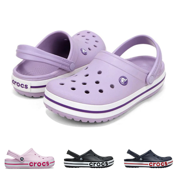 Crocs Unisex Bayaband Clog Tofflor Pink 36