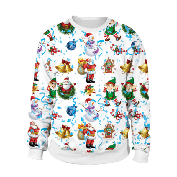 Stygg Julegenser Dame Herre Nyhet Genser Sweatshirt Par Topp I Style M