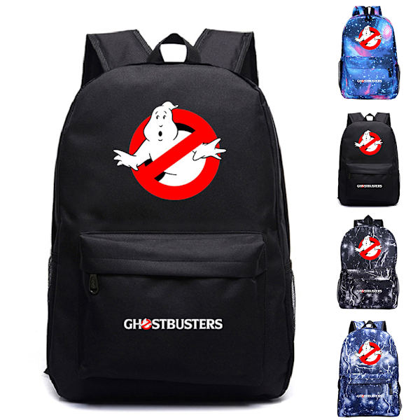 Ghostbusters Børne Rygsæk Skoletaske Rejse Studerende Skuldertaske Casual Daypack C 30*12*42cm