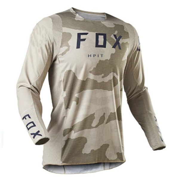 2025 MTB Skjorte Herre Team Rund Hals T-skjorte Unisex Terrengsykling Langermet Tee Topp #8 M