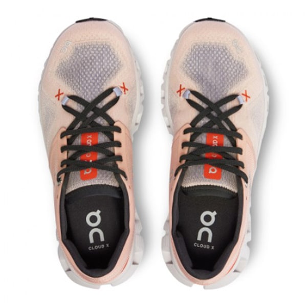 ON CLOUD 5 Herre Dame On Træningssko Cloud X Åndbare Sneakers Udendørs Letvægts Løbesko Orange Pink 40