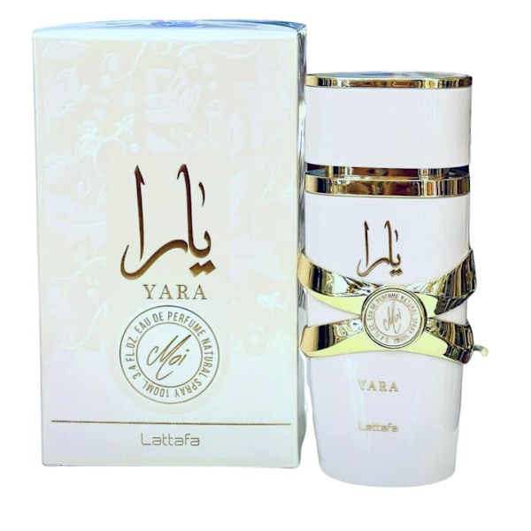 Yara by Lattafa Parfymer, 100 ml parfymspray för kvinnor långvarig charm White