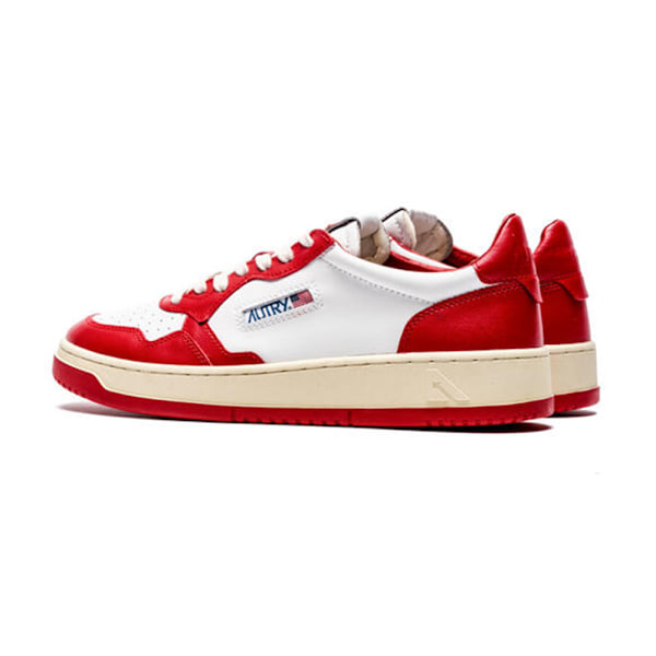 AUTRY 01 LOW CONTRAST SNEAKER Red 44