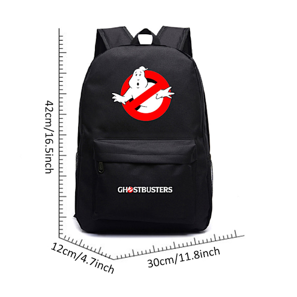 Ghostbusters Børne Rygsæk Skoletaske Rejse Studerende Skuldertaske Casual Daypack C 30*12*42cm