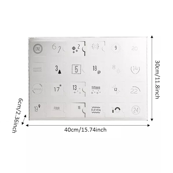 2024 Garn Adventskalender, Ull Adventskalender 2024, Jul & Garn Adventskalender, 24 Dagar Julnedräkning