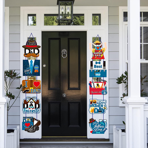 Glad fars dag levererar dörrskyltar hängande prydnadsföremål för kontorshusfestdekor