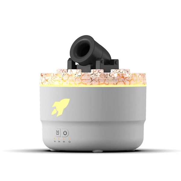 Cannon Blast Aroma Luftfukter, Stille Diffuser, Vannløs Auto Avstengning Aromaterapi Diffuser for Soverom, for Hjem White