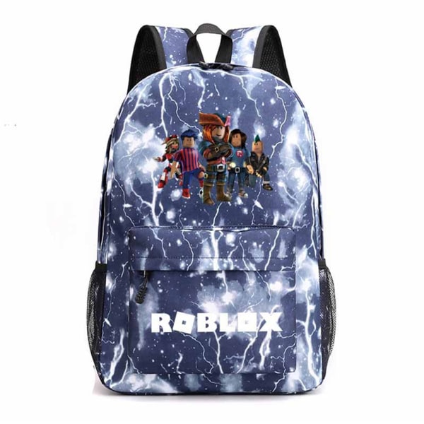 Roblox Ryggsäck för Barn Skolväska Spel Ryggsäck D
