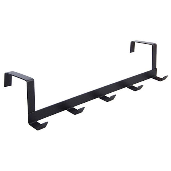 Metallkrok Bakom Dörren Organizer Kläder Handduk Paraply Black
