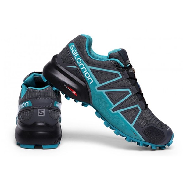 SALOMON Herr Speedcross 4 Löparskor Sneakers Black-Dark Blue 46