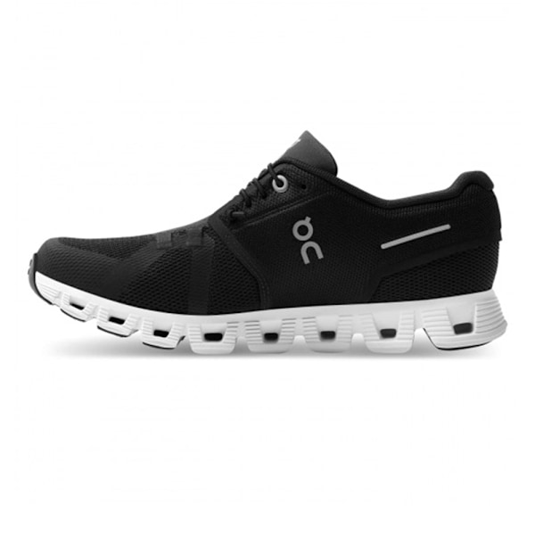 ON CLOUD 5 Herr & Dam  On-skor Cloud X Andningsbara Vattentäta Sneakers Lätta Löparskor Black White 44