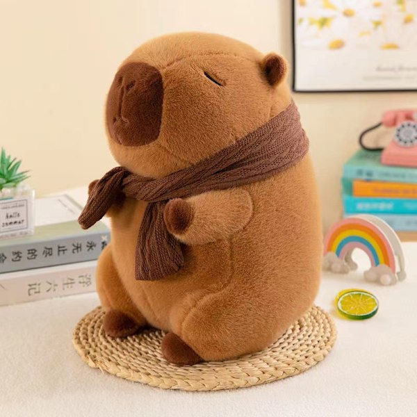Söpö Kapybara Pehmolelu Kapybara Täytetyt Eläimet Lelut Kilpikonnareppu Halauslahjat Lapsille D 25cm