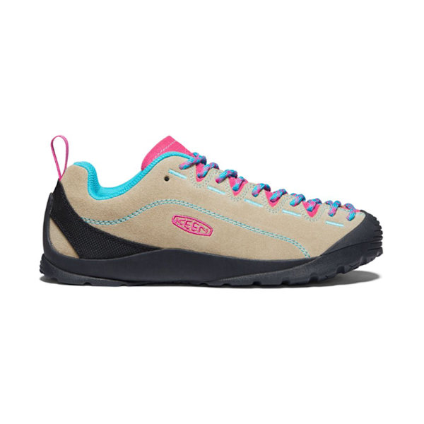 Keen Jasper mokkanahkaiset naisten lenkkarit vaelluskenkiin Apricot Pink 37
