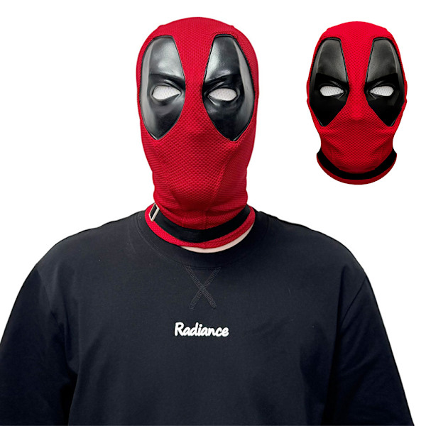 Deadpool-masker för män, Halloween-mask cosplay, maskeraddräkter för vuxna, pojkar, tonåringar, julklappar
