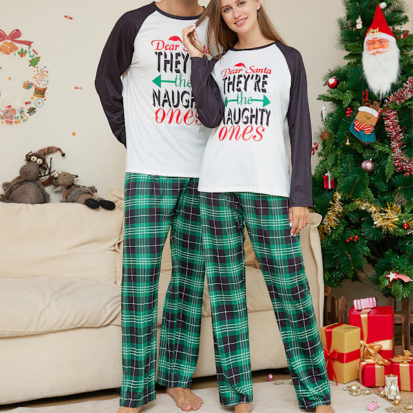 Familjematchande Julpyjamas för Vuxna, Barn och Bebis - Julpyjamas, Nattkläder, Pyjamasuppsättning Women 3XL