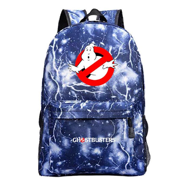 Ghostbusters Børne Rygsæk Skoletaske Rejse Studerende Skuldertaske Casual Daypack C 30*12*42cm