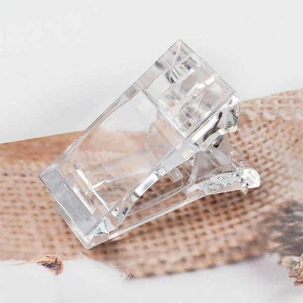 5 st Transparenta Nagelfixeringsklämmor Nagelverktyg Torkning 5 Pcs