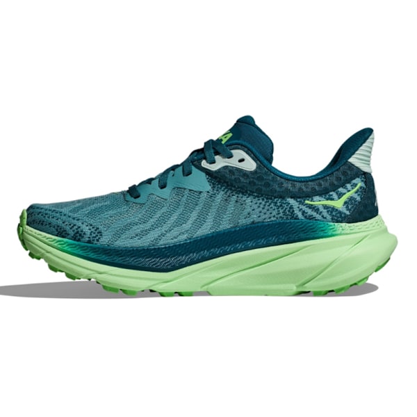 HOKA ONE ONE Challenger ATR 7 Herrskor Lågprofil Löpskor för Asfalt Green 42.5