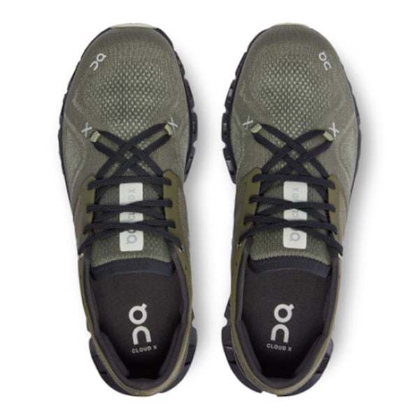 ON CLOUD 5 Herre Dame On Treningssko Cloud X Pustende Sneakers Utendørs Lettvekts Løpesko Graey Green 36