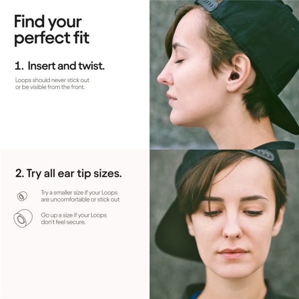 Slingformade öronproppar Vattentäta för sömnbrusreducerande hörselskydd