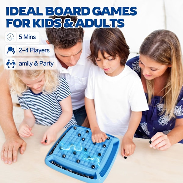 Magnetiskt Schackspel med Straffhjul – Bärbart, Roligt och Interaktivt Familjespelset med 20 Schackpjäser 20PCS