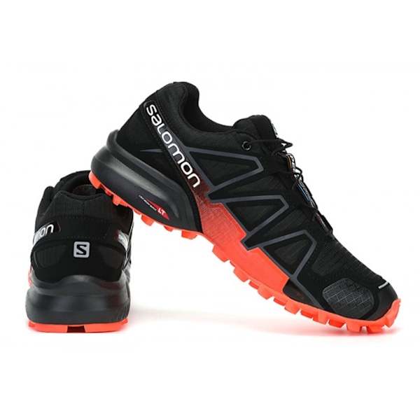 SALOMON Herr Speedcross 4 Löparskor Sneakers Black Orange 41