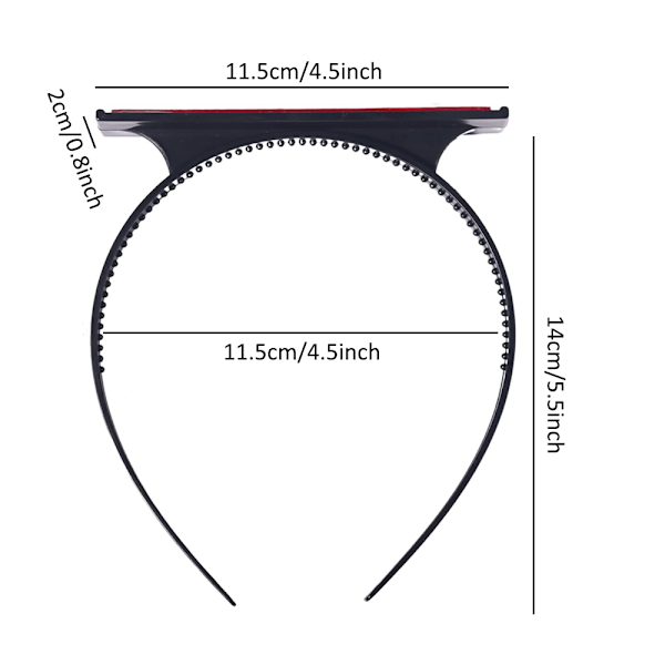 Examensmössa Hårband - Examensmössa Hårband Insert Säkrar Din Examensmössa 4PCS