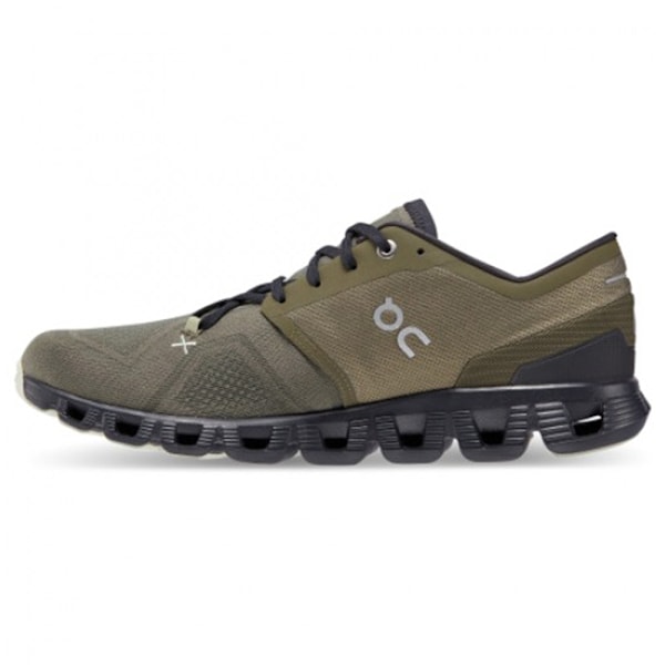 ON CLOUD 5 Herre Dame On Træningssko Cloud X Åndbare Sneakers Udendørs Letvægts Løbesko Graey Green 38.5
