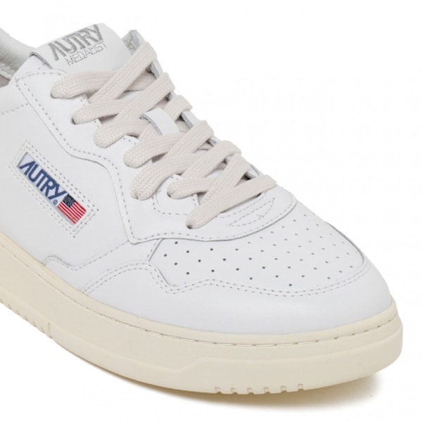 AUTRY 01 LÅG LÄDER SNEAKER Blue 42