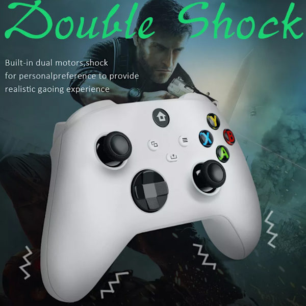 Langaton ohjain Xbox One & Xbox Series X|S PC Windows -laitteille - Kuulokeliitännällä Red