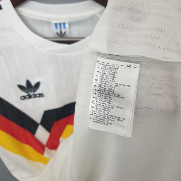 TYSKLAND 1990 HEMMATRÖJA Herr Fotbollströja Fotbolls T-shirt Toppar XL