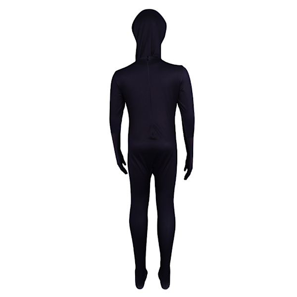 Gorilla Tag Lasten Poikien Halloween-asu - Premium-laatuinen haalari ja naamio asut roolileikkeihin, 8-12 vuotta Black 130cm