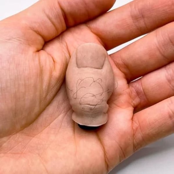 Hauskat isot varpaat -kenkäkoristeet karvoilla Crocseihin, Söpöt hilpeät realistiset varvaskoristeet 3D-stereoskooppiset varvas Crocs -tarvikkeet aikuisille lapsille G 4PCS