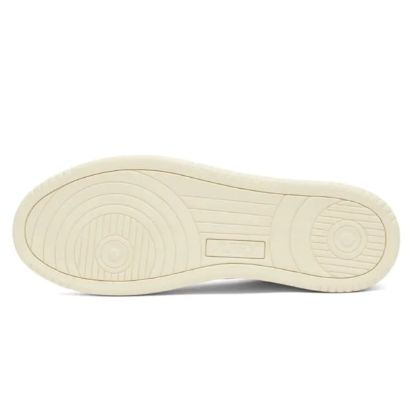 AUTRY 01 LÅG LÄDER SNEAKER Green 42