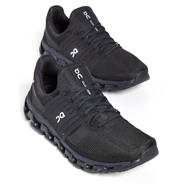 ON CLOUD 5 Herre Dame Komfortable Allround Slidstærke Skridsikre Letvægts Åndbare Stødabsorberende Low-top Sneakers Løbesko Black 44