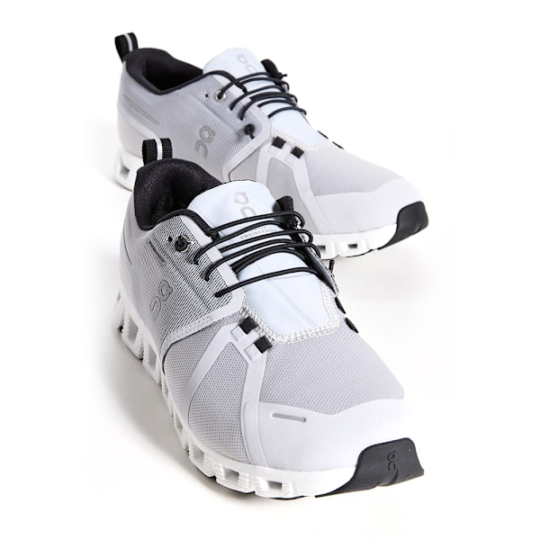 ON CLOUD 5 Herr & Dam  On-skor Cloud X Andningsbara Vattentäta Sneakers Lätta Löparskor White Grey 37