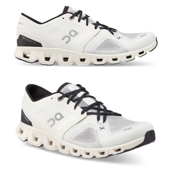ON CLOUD 5 Herre Dame On Træningssko Cloud X Åndbare Sneakers Udendørs Letvægts Løbesko White Black 41
