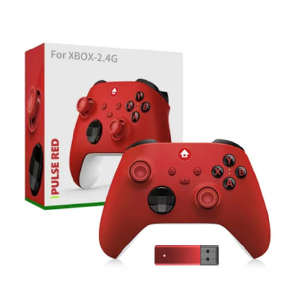 Trådløs kontroller for Xbox One & Xbox Series X|S PC Windows - Med lydkontakt Red
